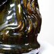 Vintage 1980s glazed terracotta horse or chess knight head