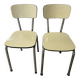Pair of Formica chairs from the 1960s.