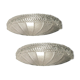 Large Murano Glass Sconces, 1980s, Set of 2