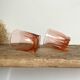 4 vintage “art deco” Rosaline glasses