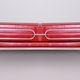 Red leather sofa by Hynekk Gottwald 1930