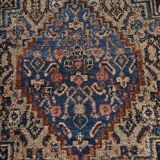 Old handmade carpet Senneh 93 x 59 cm