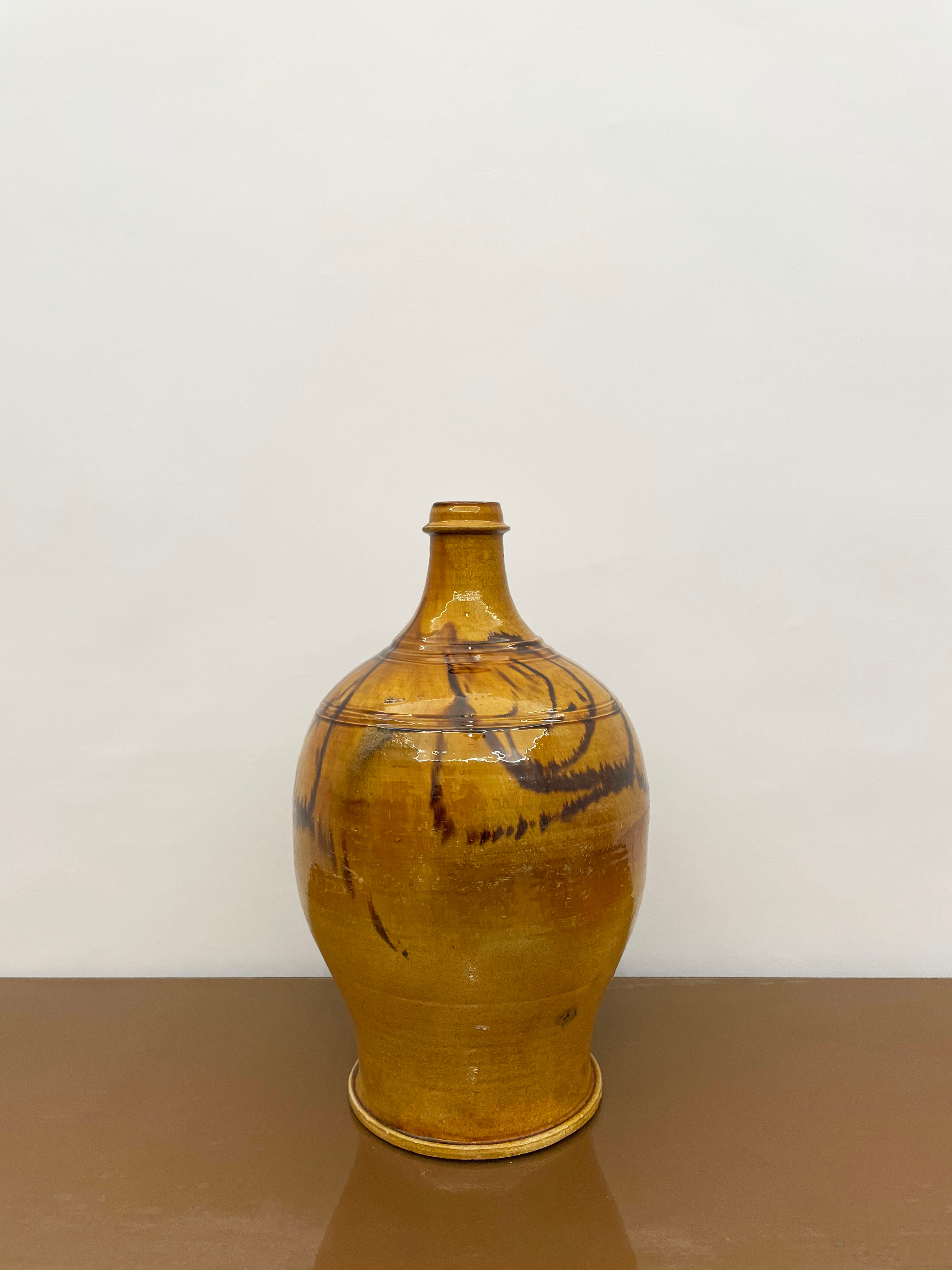 Antique Drip Glaze Vase