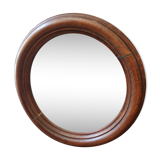 Miroir rond ancien 47cm