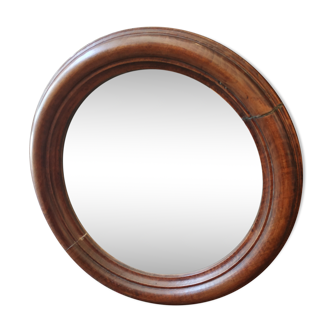 Old round mirror 47cm