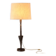 Grande lampe en fer forgé de Léopold Gest, années 1970