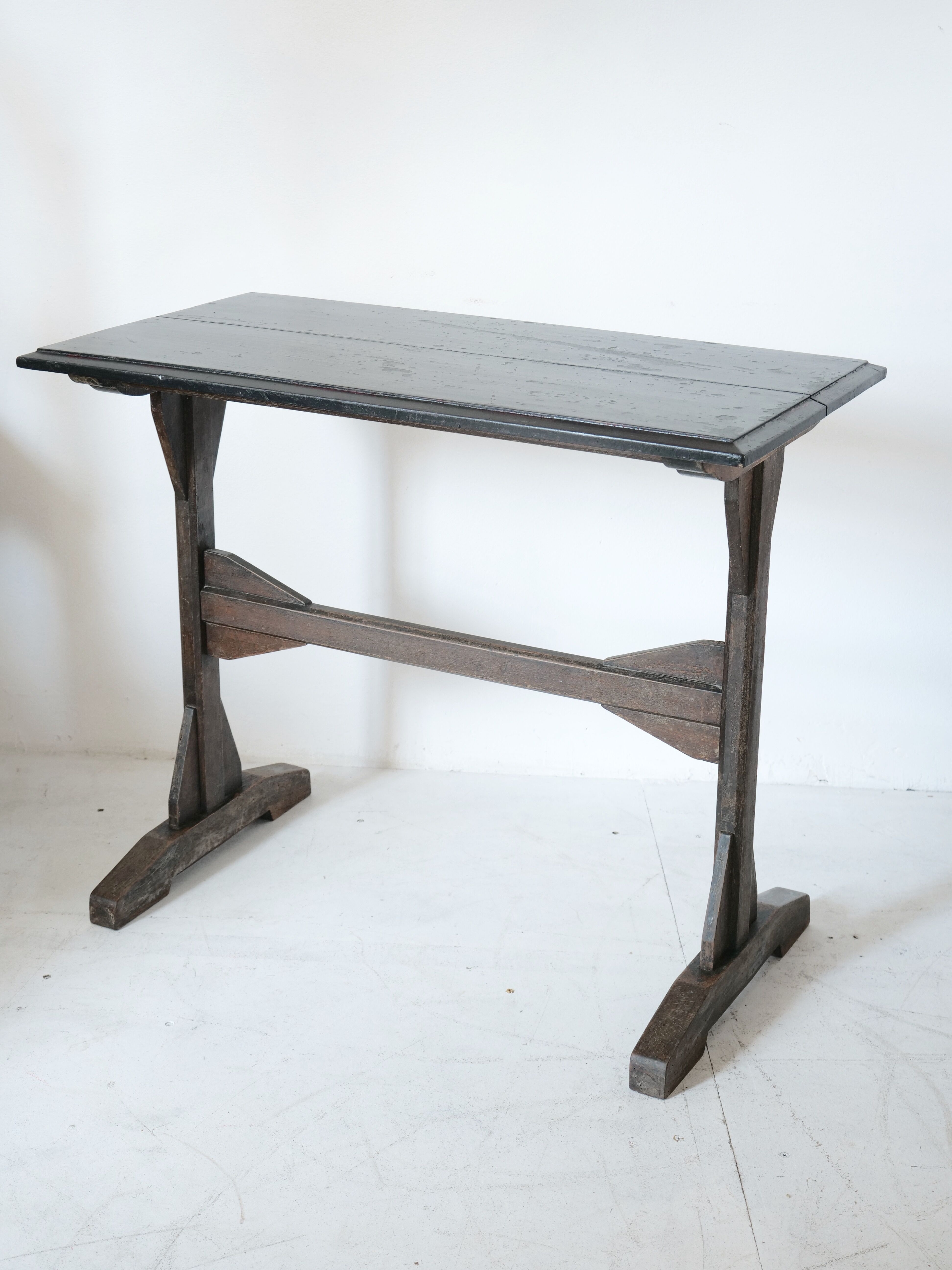 Wooden bistro table