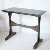 Wooden bistro table