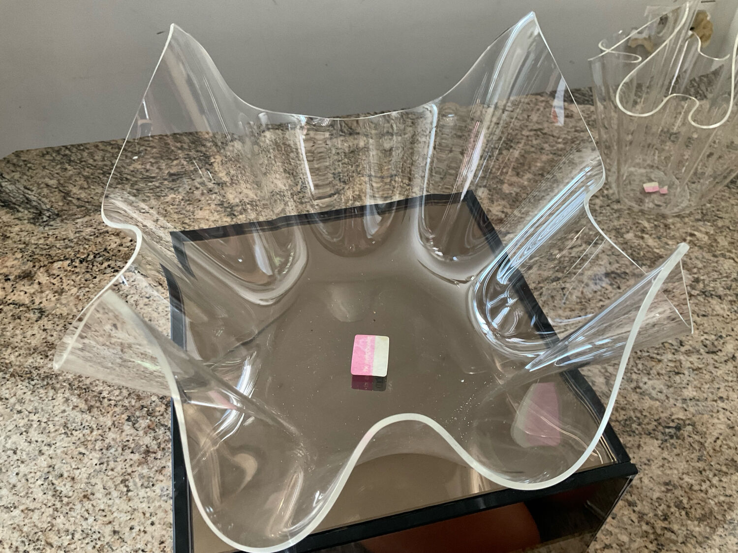 Trio of Röhm handkerchief vases from the 70s and 80s