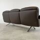De sede DS31 sofa in brown leather, 1970s