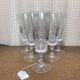 Arques crystal champagne flutes, Tuileries model