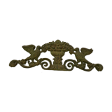 cast iron door pediment