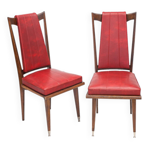 Paire de chaises Art