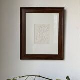 Henri Matisse vellum screenprint framed by King McGraw
