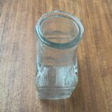 Vintage German glass vase model on the rocks by Lars Hellsten for Walther Glas, 1970s.