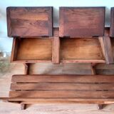 School desk 4 places