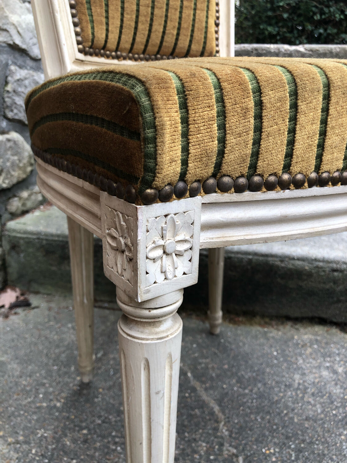 Four Louis XVI style chairs