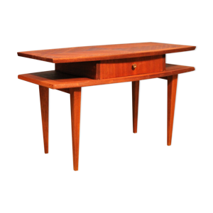 Table basse double plateaux années