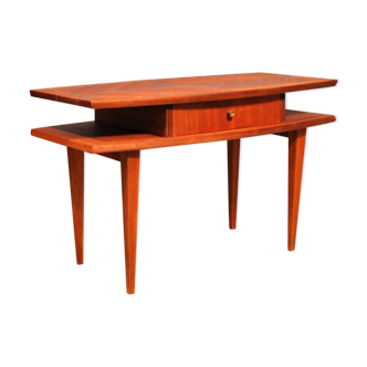 Table basse double plateaux années 60