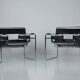 Wassily Chair by Marcel Breuer for Gavina set of 2