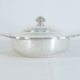 Round silver metal vegetable, Victor Saglier