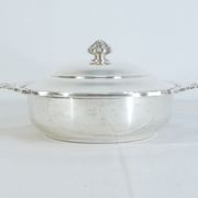 Round silver metal vegetable, Victor Saglier