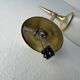 Pair of old vintage opaline wall lights