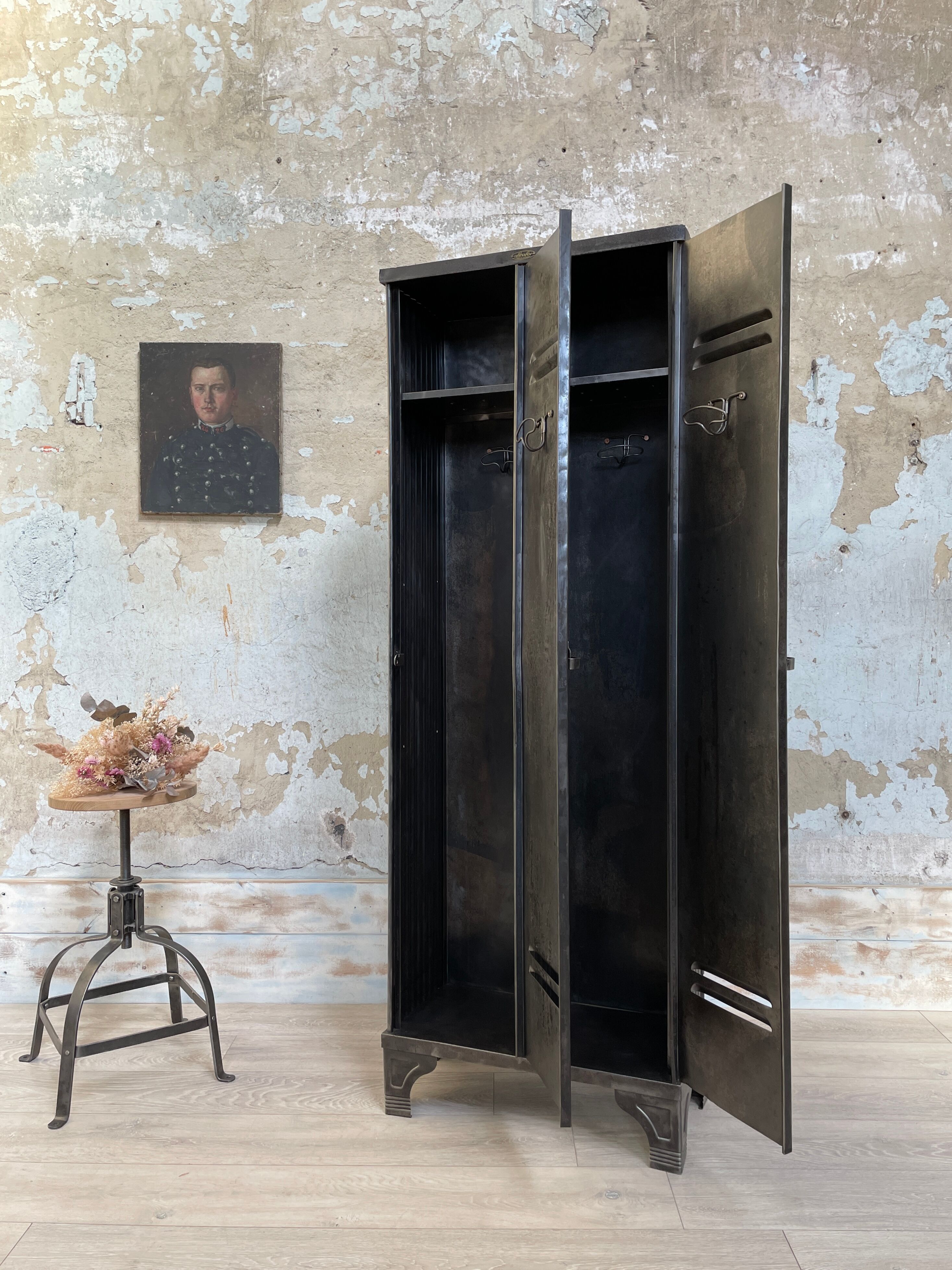 Strafor double door wardrobe, circa 1940.