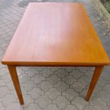 Teak extension table by Henning Kjaernulf, Denmark 1960