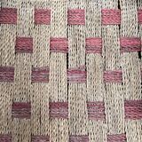 Pair of wooden armchairs and ropes
