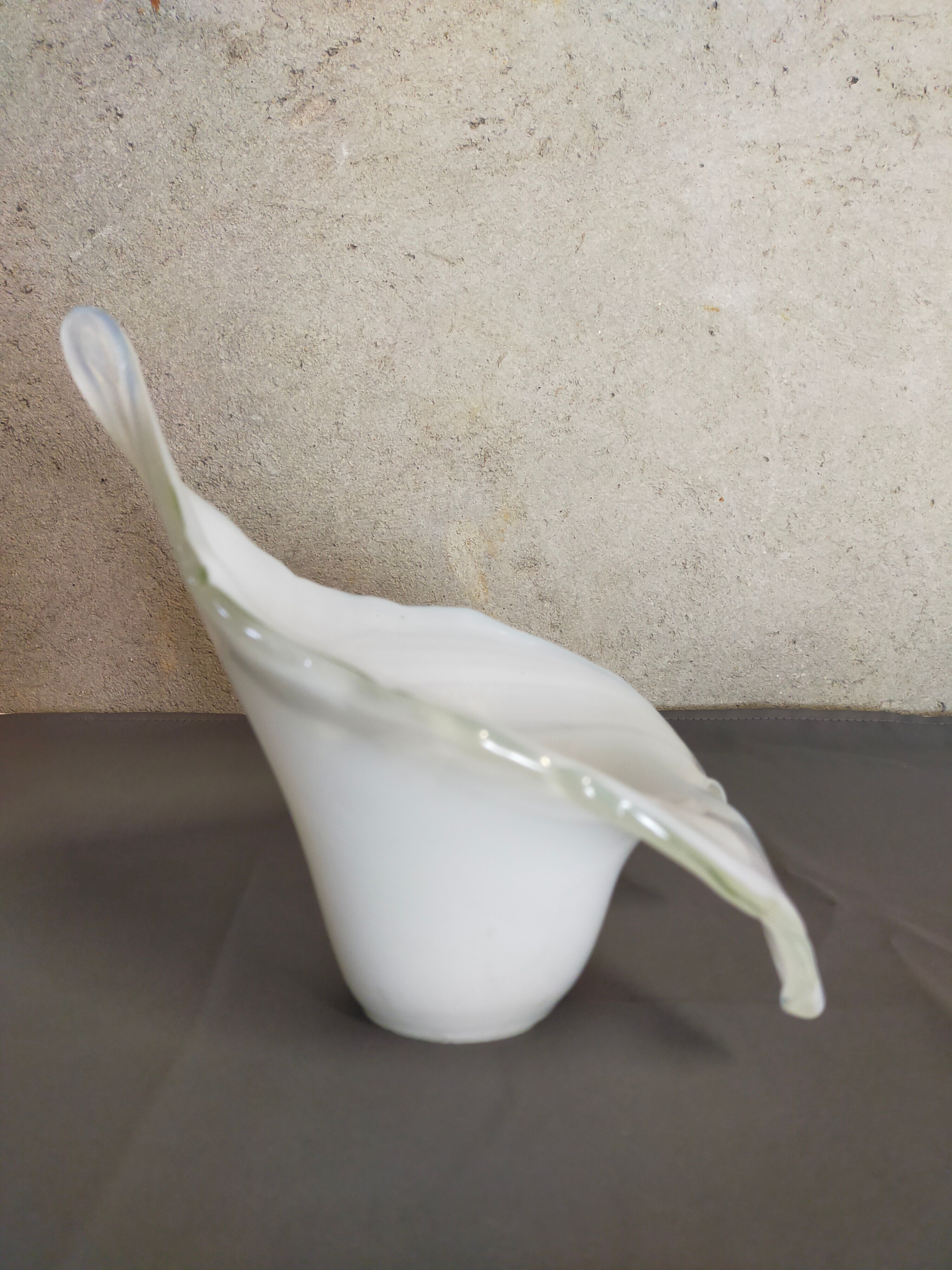 Vintage tulip blown glass lampshade Murano