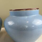 Pair of antique plant pots