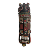 Grand masque totem africain