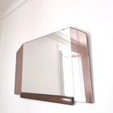Miroir hexagonal art déco 70x47cm