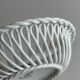 pair of antique twisted porcelain bowls