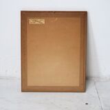 Gouache illustration art dramatiques signée Masqueliez 1956