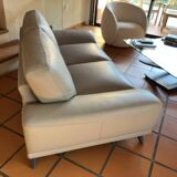 Roche et Bobois Evidence leather sofa