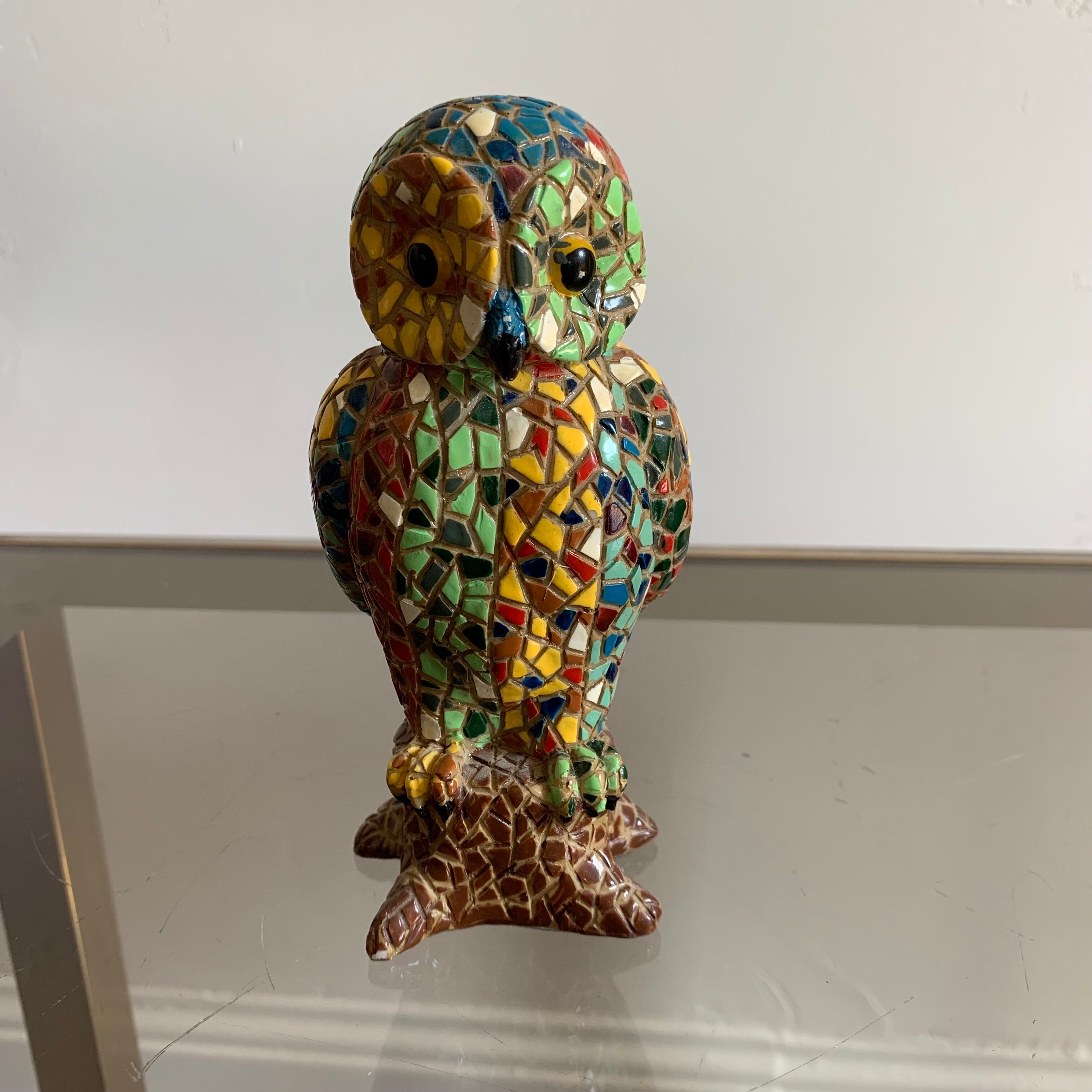 Earthenware owl