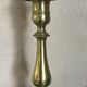 Lamp foot candle holder shape in solid brass 26.5 cm