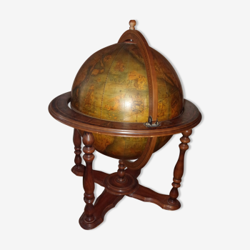 Vintage rolling bar globe