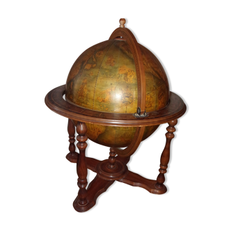 Vintage rolling bar globe