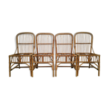 4 rattan chairs