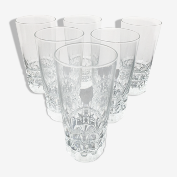 Lot 6 verres anciens