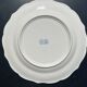 Lot - 3 assiettes en Gien bleu et blanche