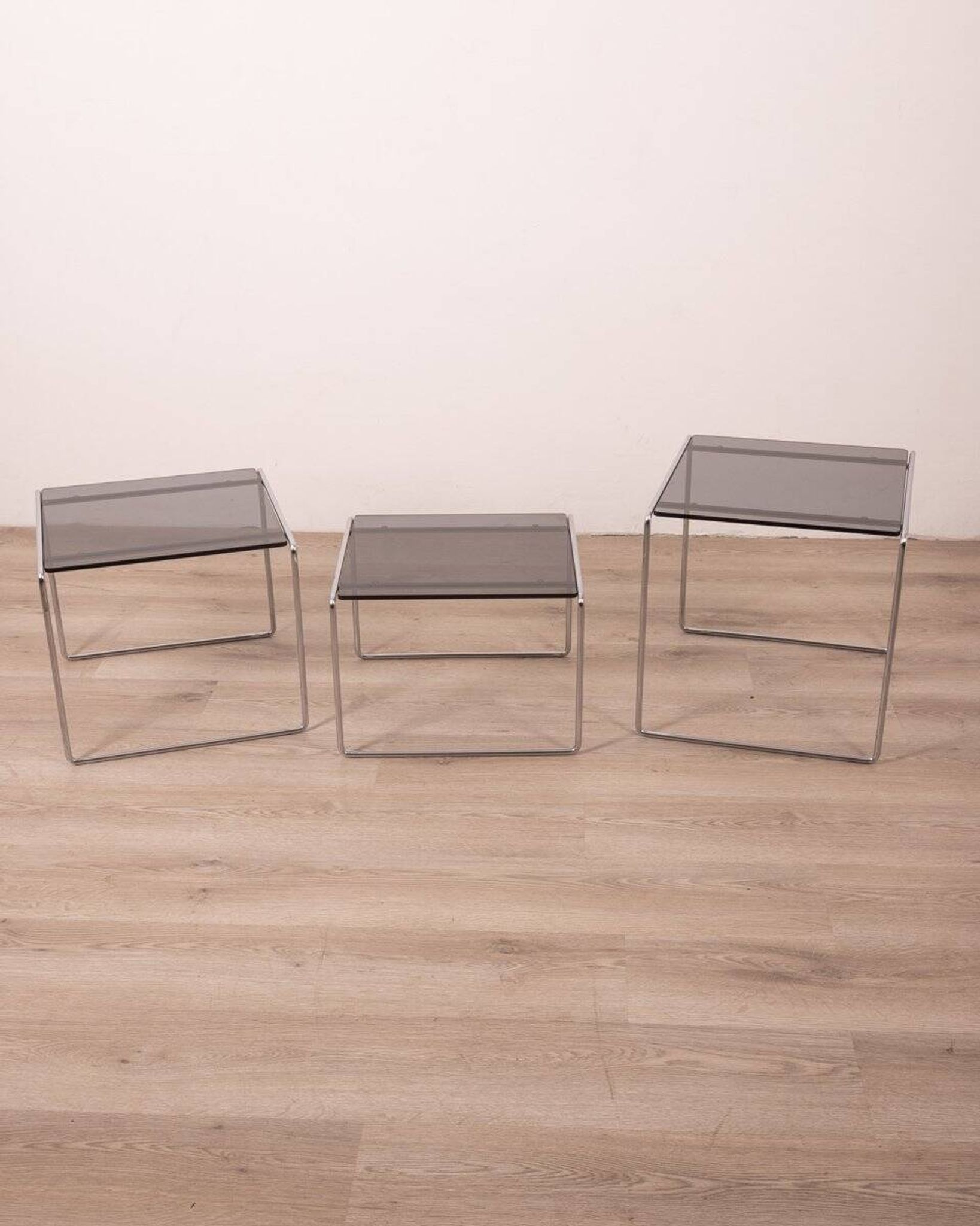 Marcel T Tris Vintage coffee tables by Kazuhide Takahama for Cassina, set o