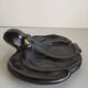 Black ceramic trinket bowl 1950