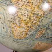 Terrestrial globe by J. Forest from the early 20th century