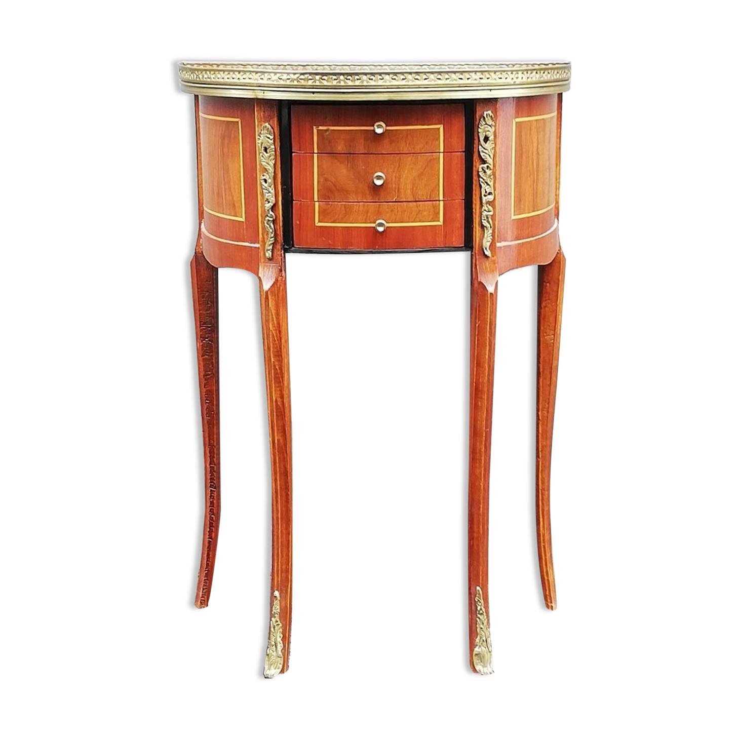 Neoclassical bedside table