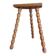 Vintage tripod stool – Twisted legs –