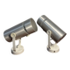 Duo spot wall light metal 80s